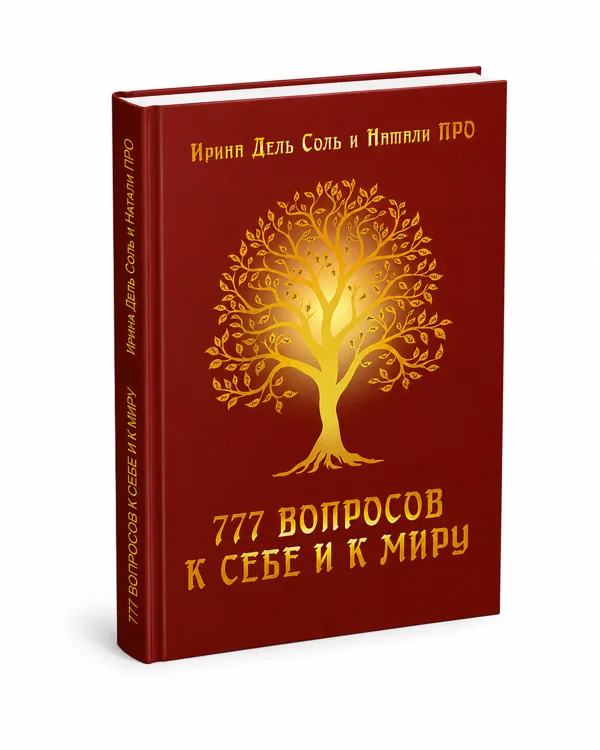 Обложка книги «777 вопросов к себе и к миру»